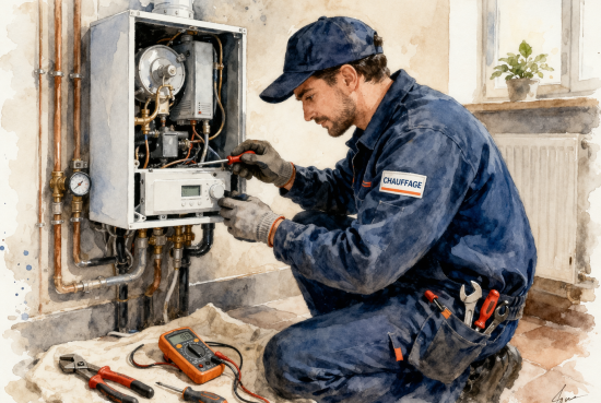 Tarif chauffagiste suisse - prix et préstation.