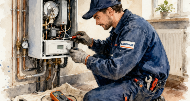 Tarif chauffagiste suisse - prix et préstation.